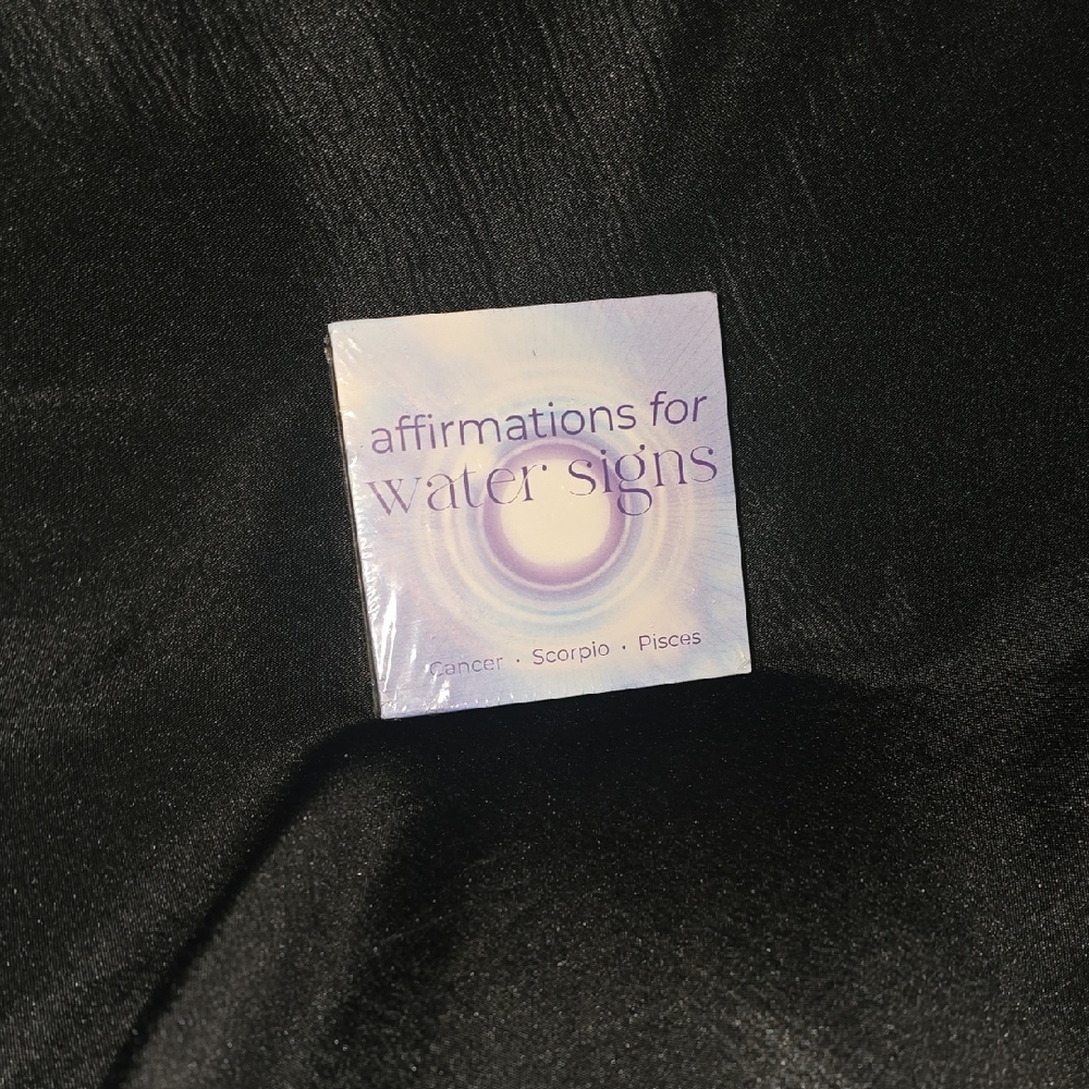 Affirmations for Water Signs Deck - Lavender & Cream